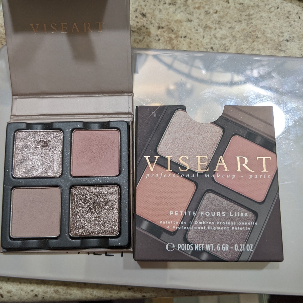 Viseart quad palette Petits Four Lilas